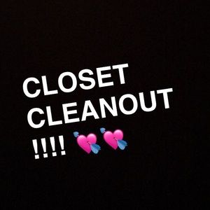 WINTER CLOSET CLEAN OUT SALE